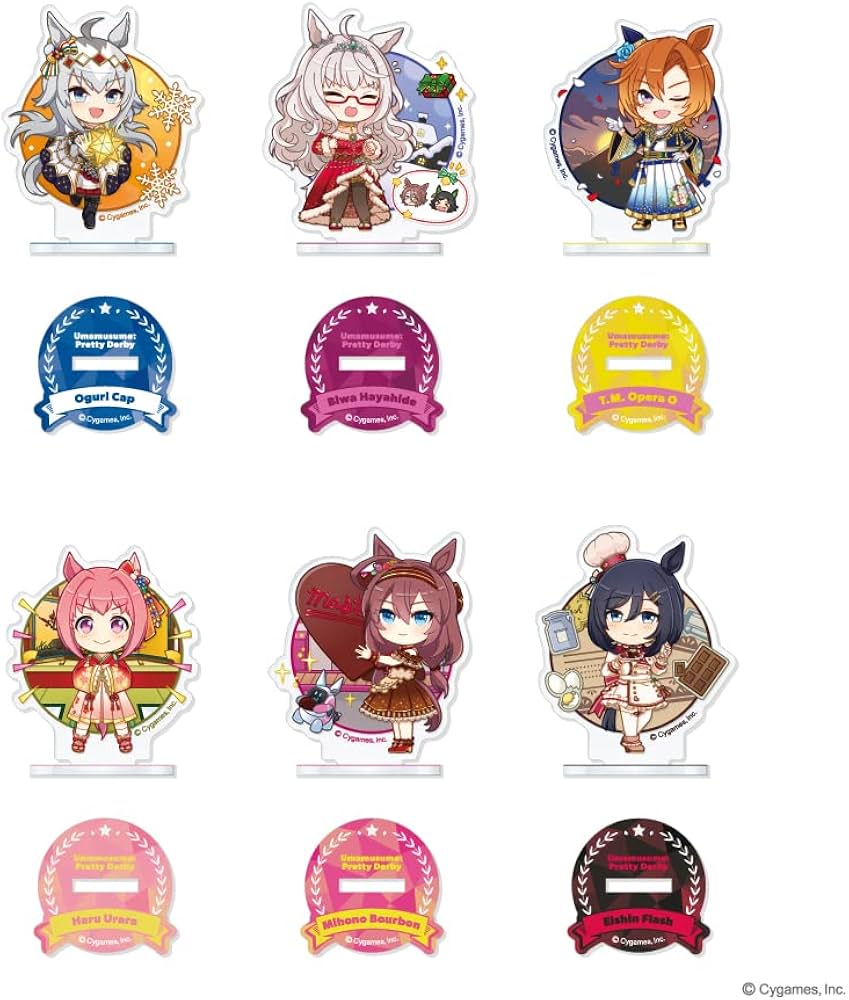 Amazon.co.jp: ウマ娘 プリティーダービー きゃらふぃーゆアクリル